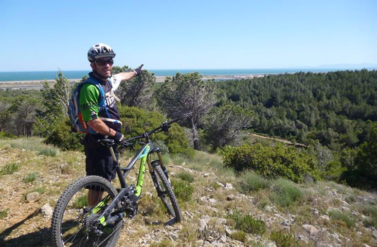 Sortie VTT dans la Clape