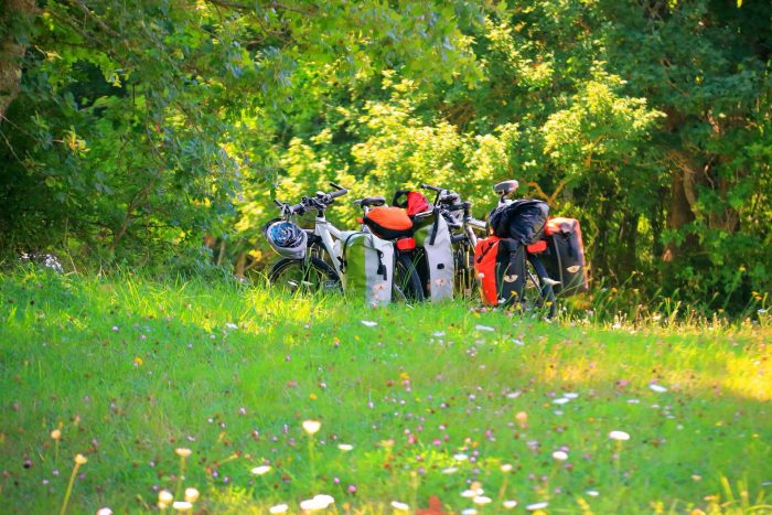 Rando vélo dans les Corbières ©Gilles Deschamps