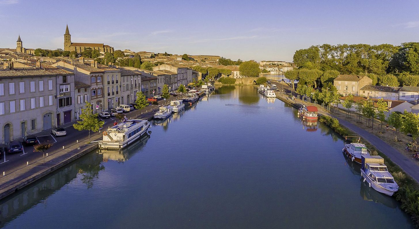 Port de Castelnaudary ©Office de Tourisme de Castelnaudary