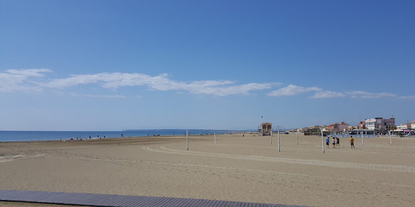 Port la nouvelle, plage ©ADT de l'Aude