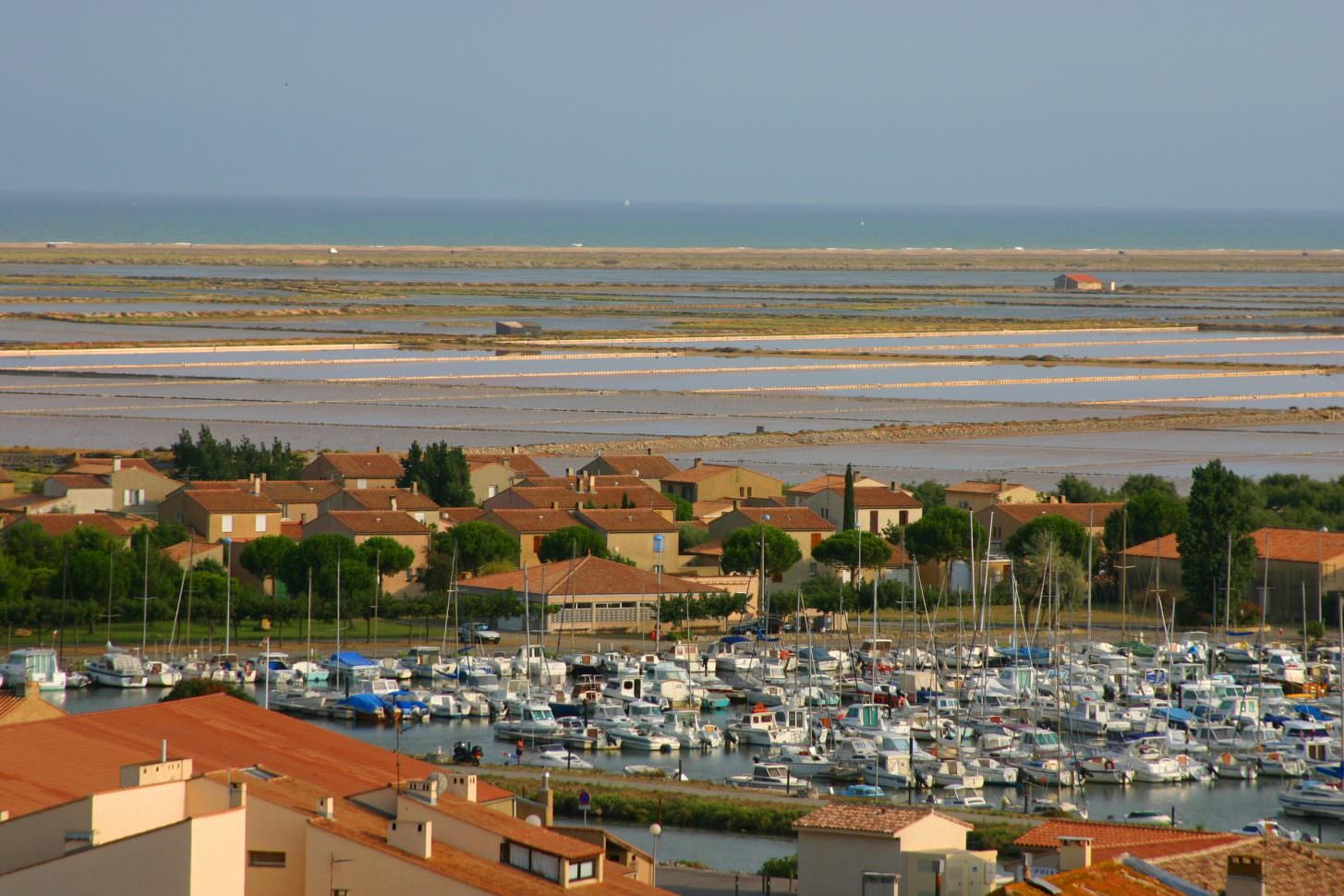 Gruissan port et étang ©Pierre Davy