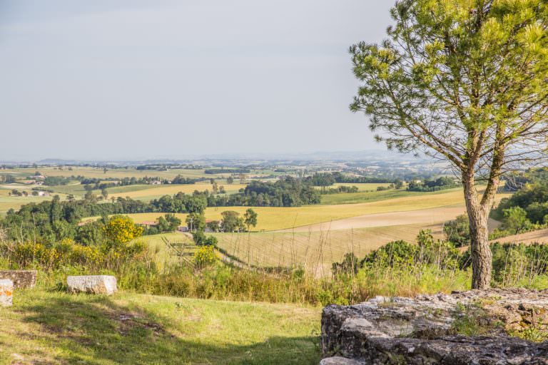 Paysage du Lauragais, cr Office de Tourisme de Castelnaudary