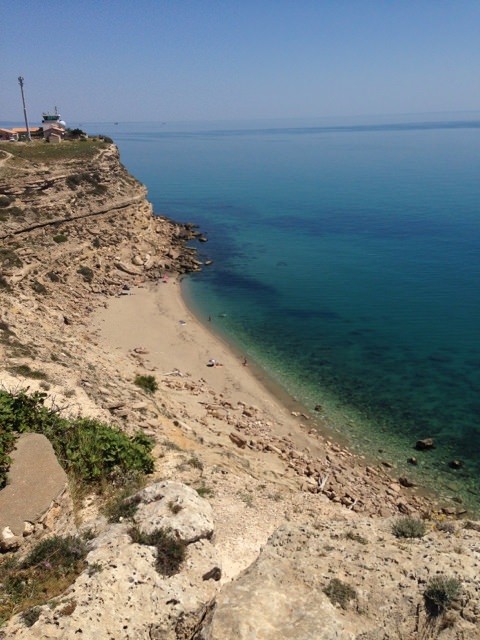 La plage de la falaise, à Leucate Village ©OT de Leucate