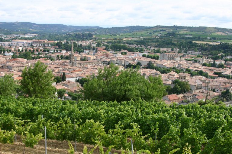 Vue sur la ville de Limoux ©Pierre Davy