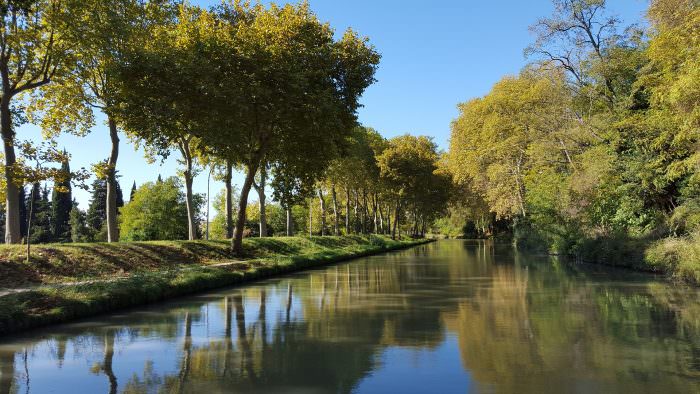 Balade de long du Canal du Midi ©ADT de l'Aude