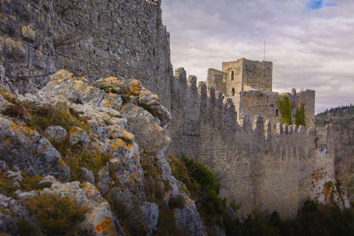 Visite du Château de Puilaurens à Lapradelle ©Vincent Photographie