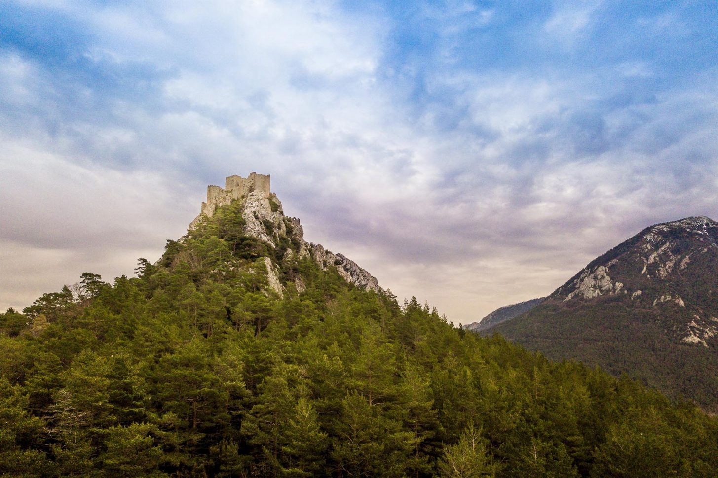 Le château de Puilaurens à Lapradelle-Puilaurens ©Vincent Photographie