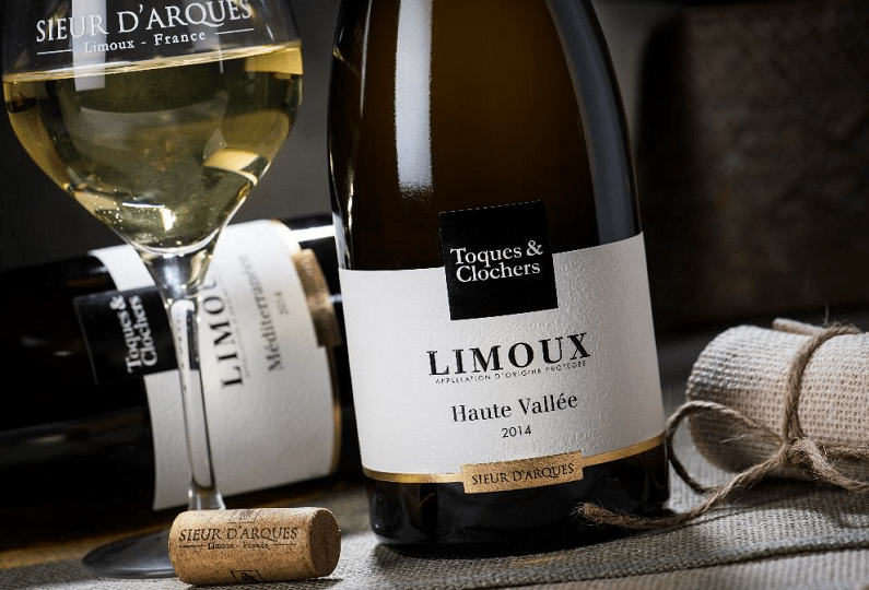 bouteilles de Limoux - Toques et clochers ot limouxin