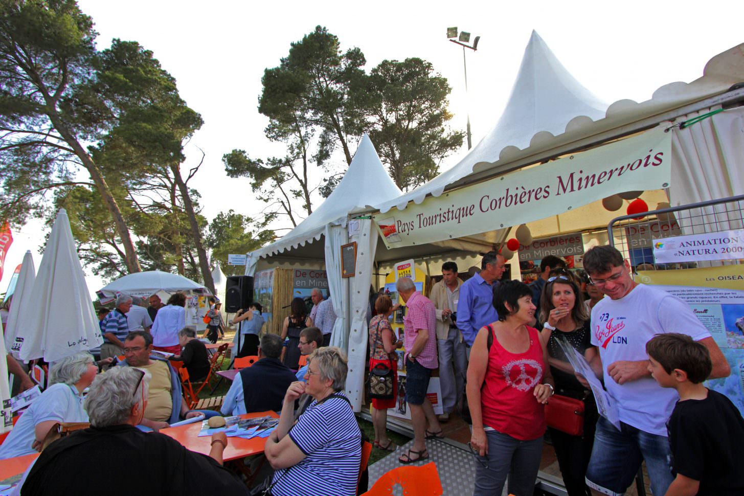 Lézignan-Corbières-Prom'Aude, fête gastronomique Lézignan-Corbières-Prom'Aude. Crédit : C. Deschamps
