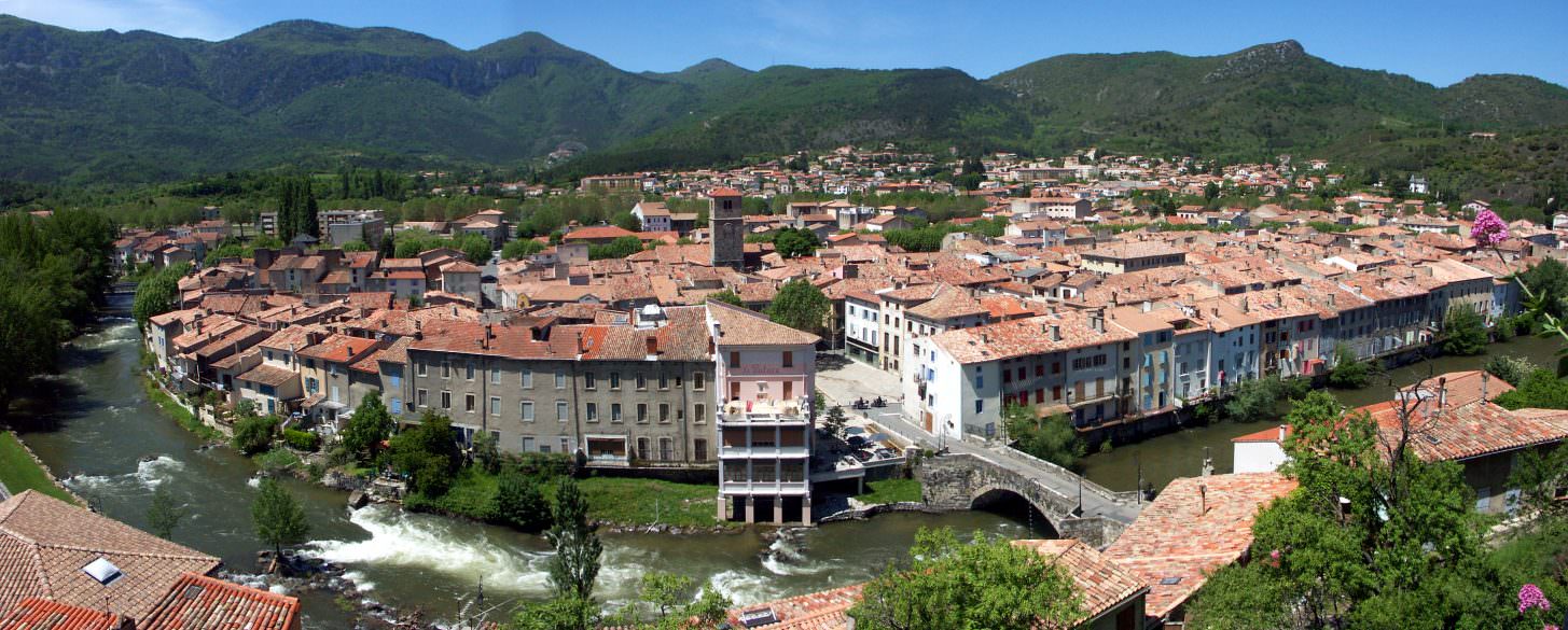 Quillan, vue générale