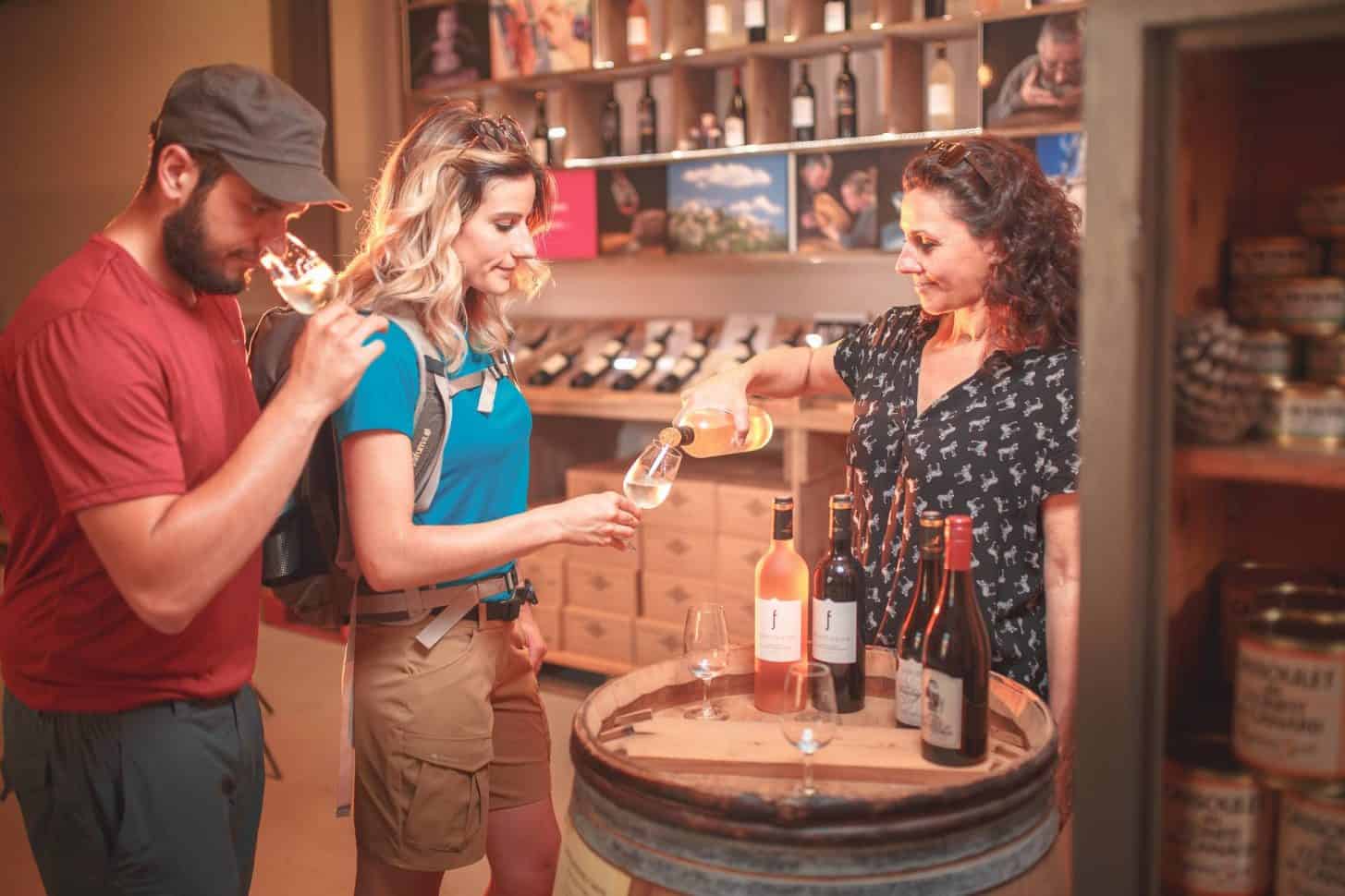 Dégustations de produits sur le Sentier Cathare ©Vincent Photographie-ADT de l'Aude