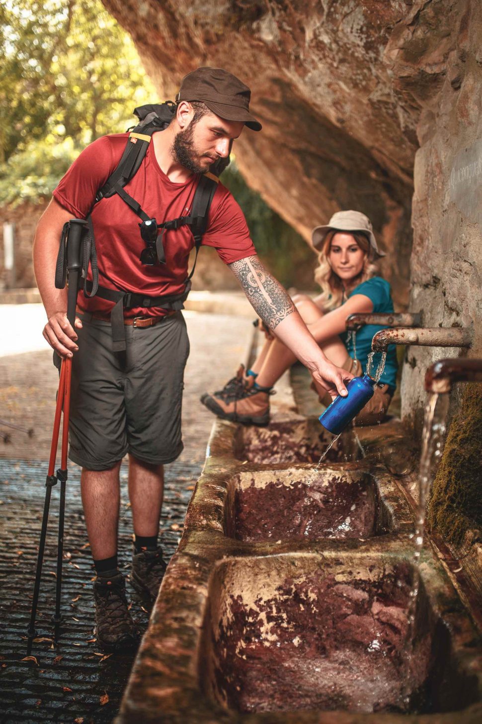 Points d'eau sur le Sentier Cathare ©Vincent Photographie-ADT de l'Aude