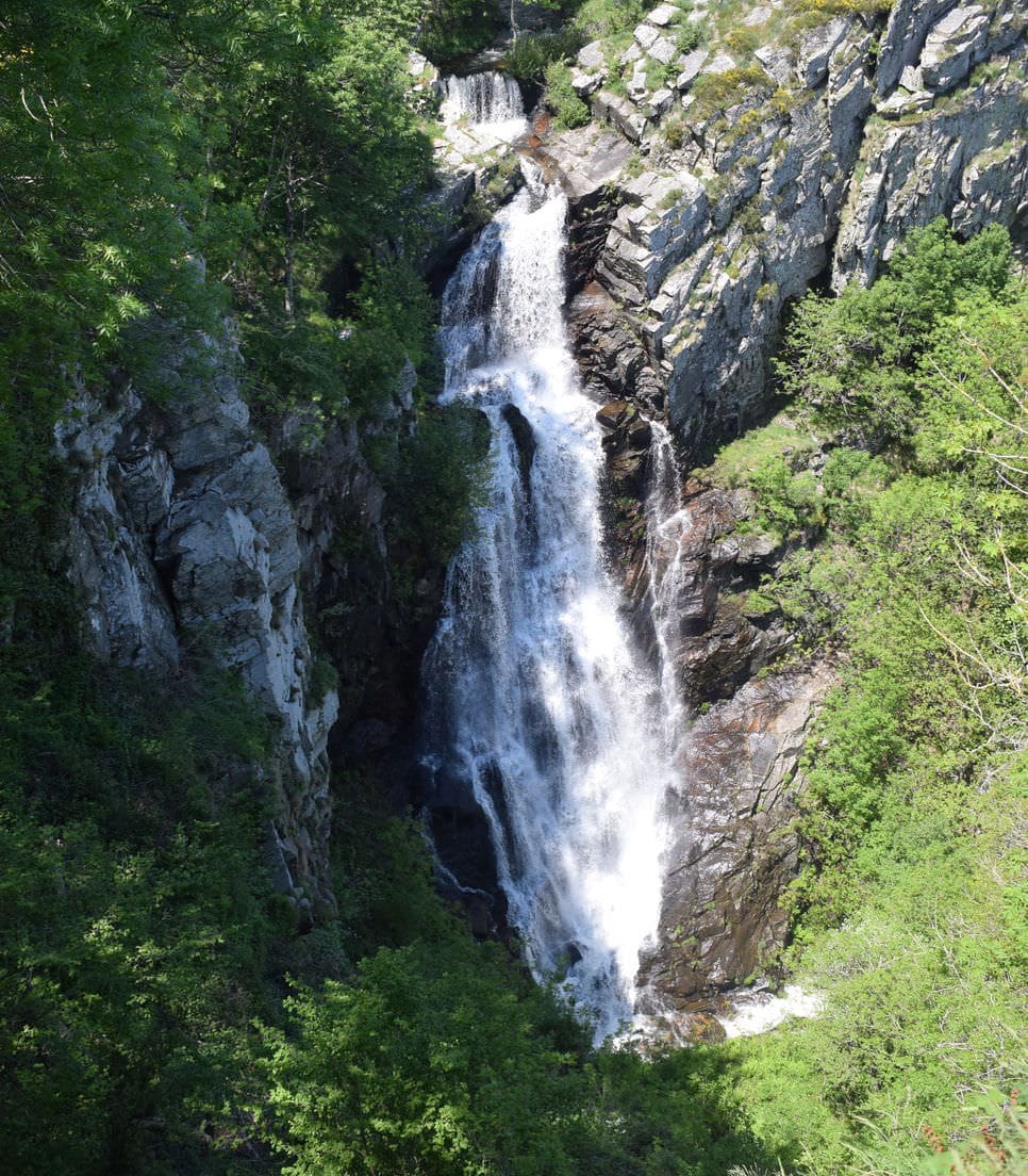 Balade vers la cascade de Cubserviès en montagne Noire