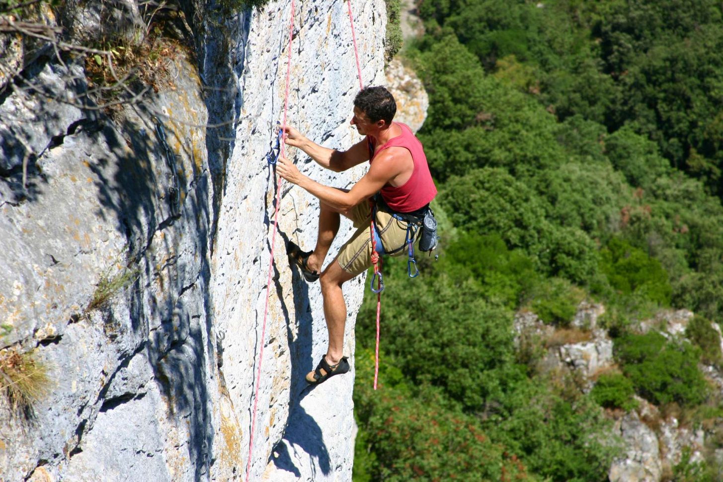 Spot d'escalade dans l'Aude ©Pierre Davy