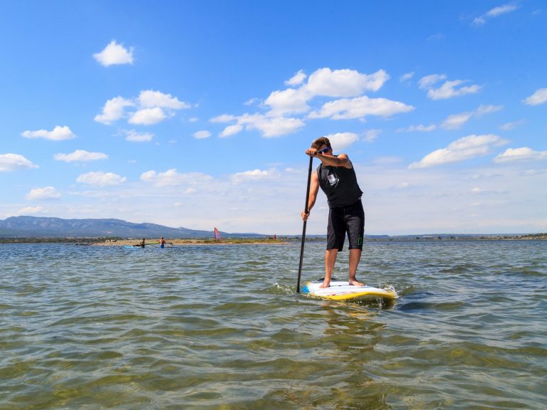 Paddle sur étang - Grand Narbonne © Christophe Baudot