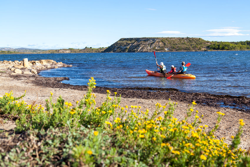 Balade en kayak à Port Mahon ©Christophe Baudot-Office de Tourisme de Grand Narbonne