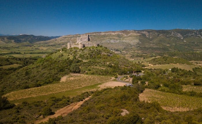 Le Château d'Aguilar à Tuchan ©Vincent Photographie