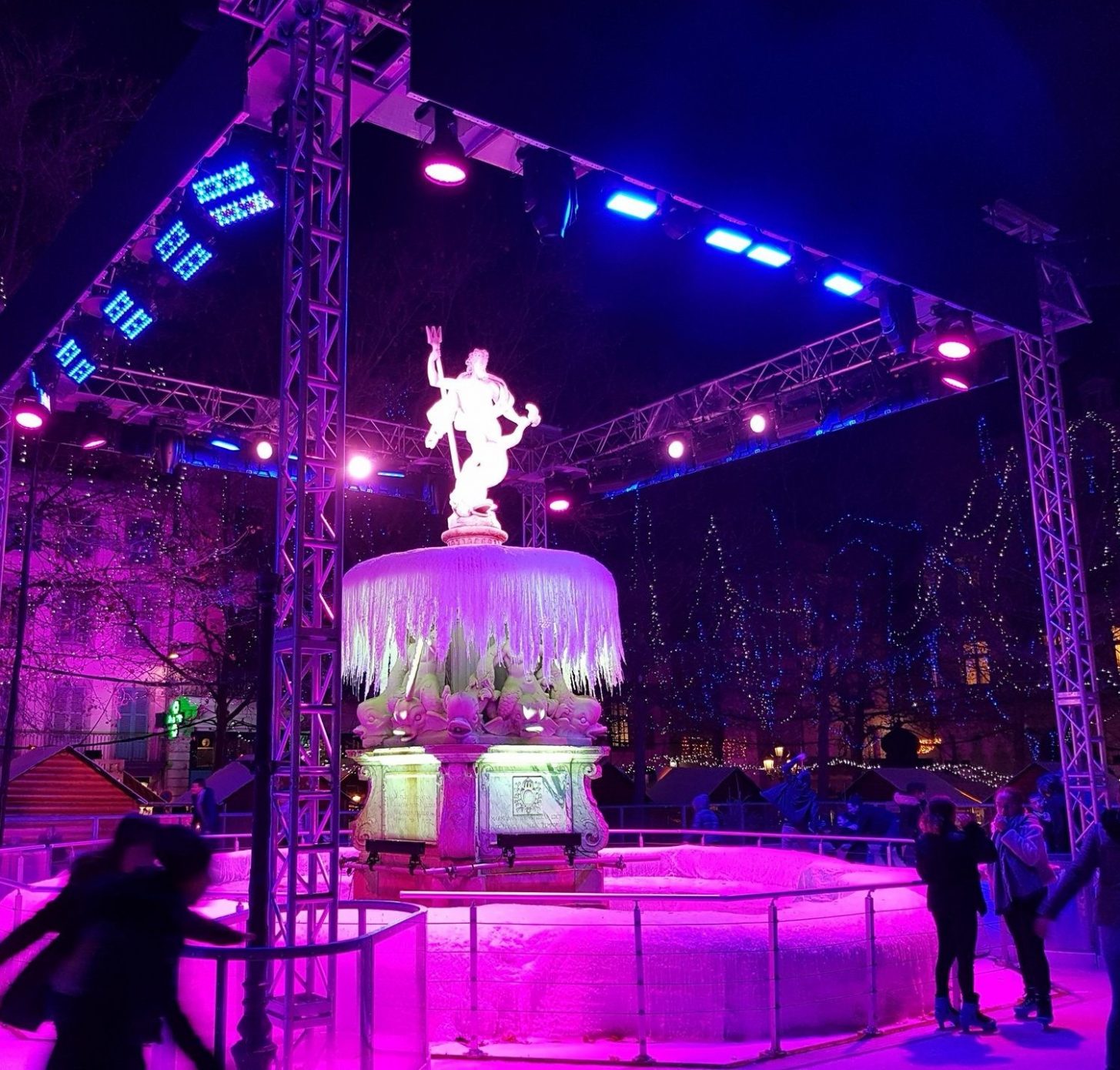 Carcassonne, la Magie de Noël, patinoire