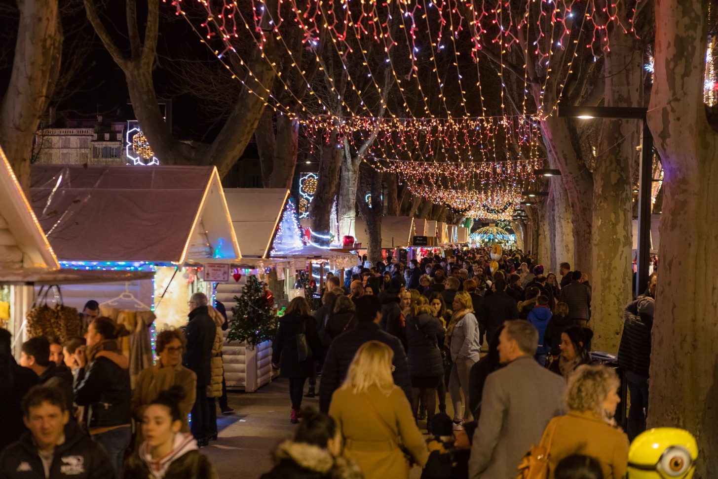 Féeries de Noël à Narbonne, sur les Barques