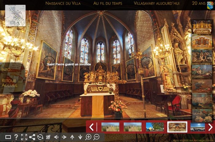 Visites virtuelles de Villasavary
