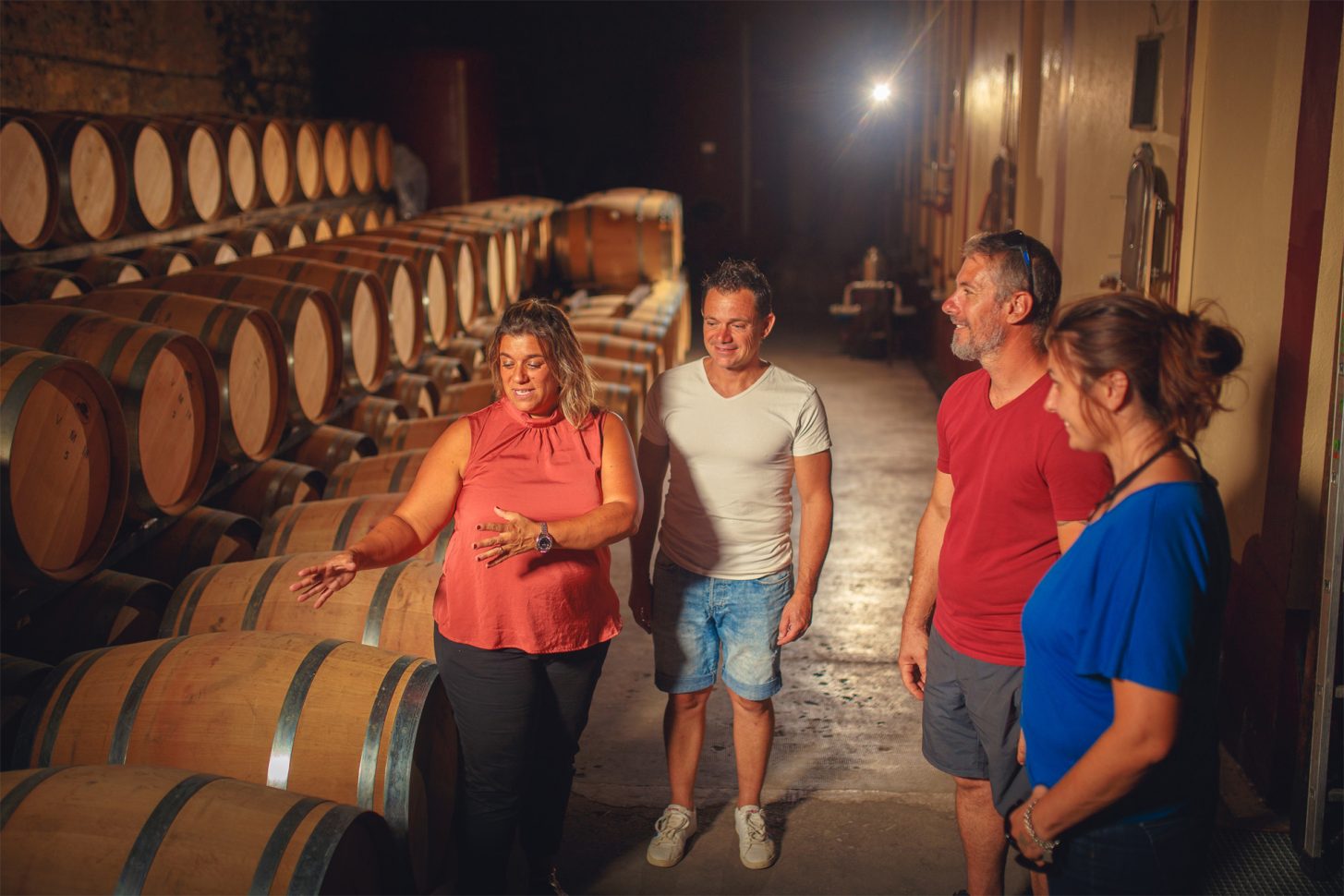 Visite d'un domaine dans l'Aude ©Vincent Photographie - ADT de l'Aude