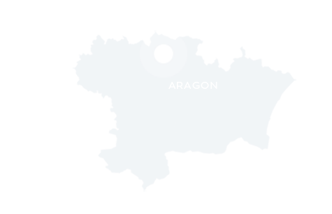 Carte de localisation de la commune d'Aragon