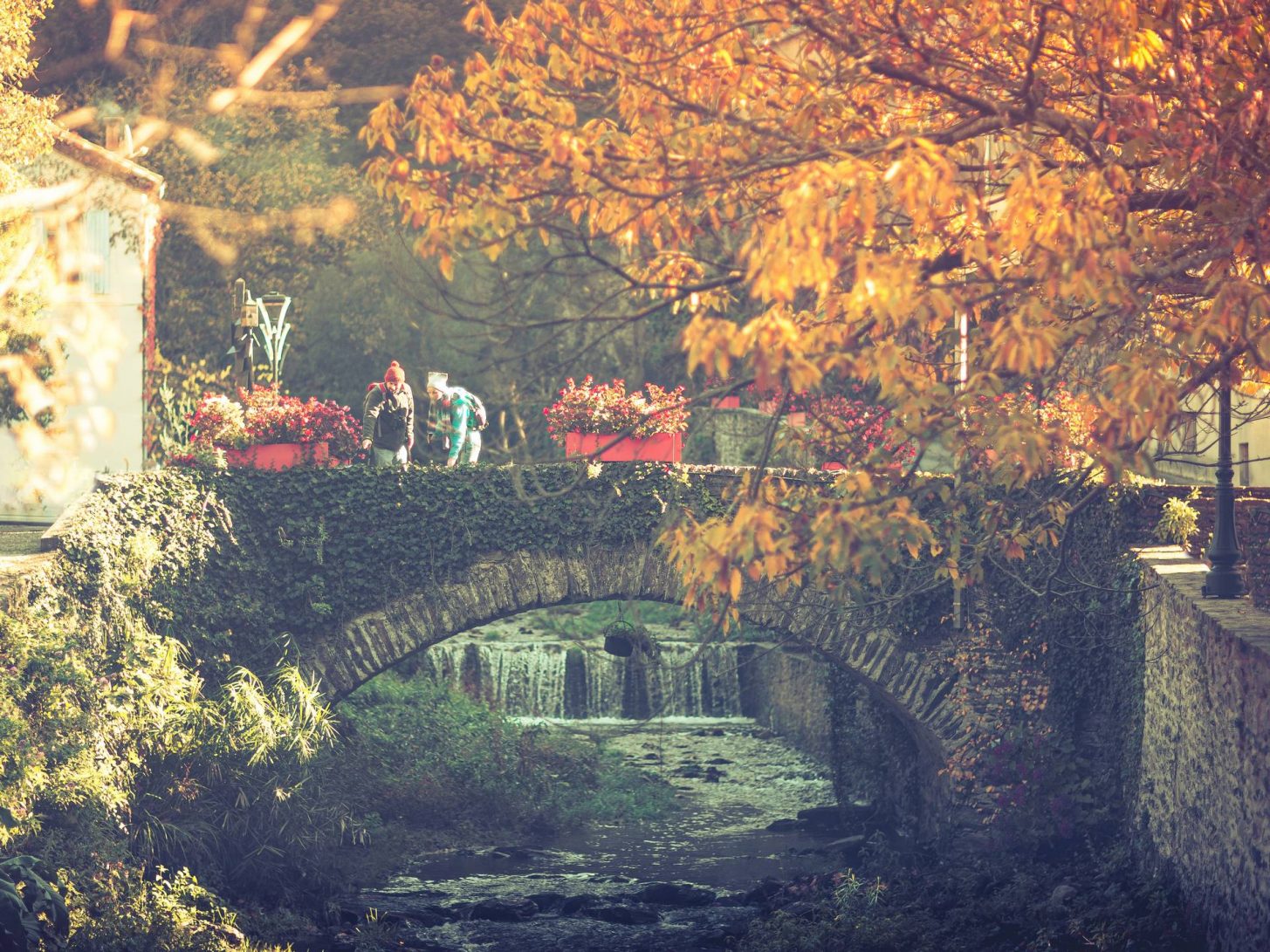 Pont de pierre en Montagne Noire ©Vincent Photographie, ADT de l'Aude