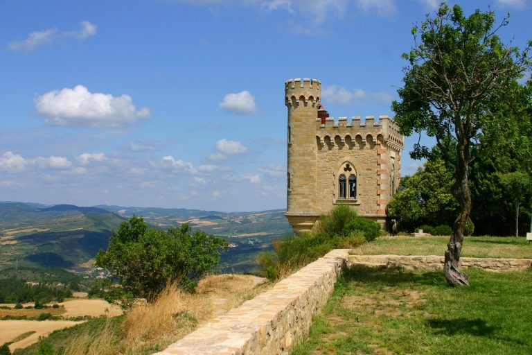 Tour Magdalla dans le domaine de l'abbé Saunière à Rennes le Château © Raphaël Kann