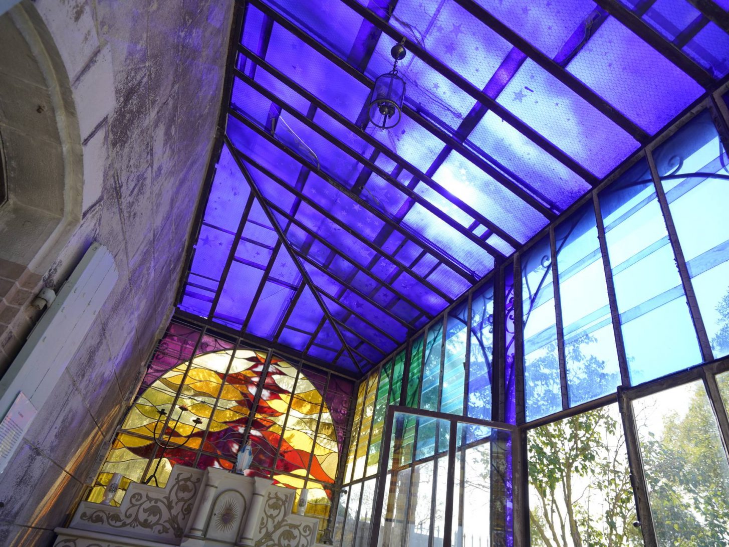 Chapelle privée de l'abbé Saunière à Rennes le Château © Raphaël Kann