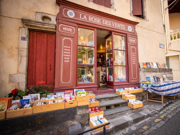 Librairie à Montolieu, village du livre © Céline Deschamps, ADT de l'Aude