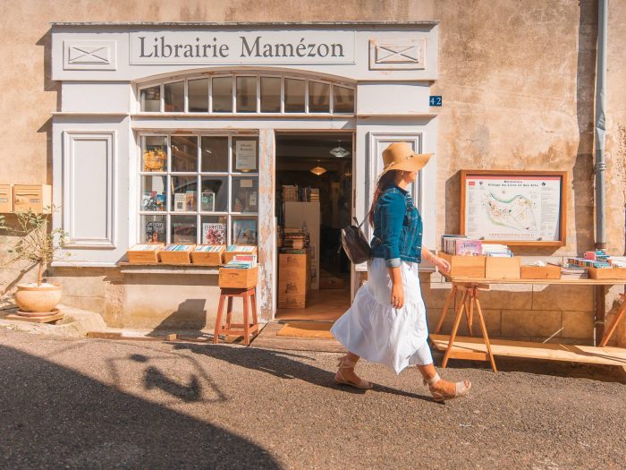 Librairie à Montolieu, village du livre © Vincent Photographie, ADT de l'Aude