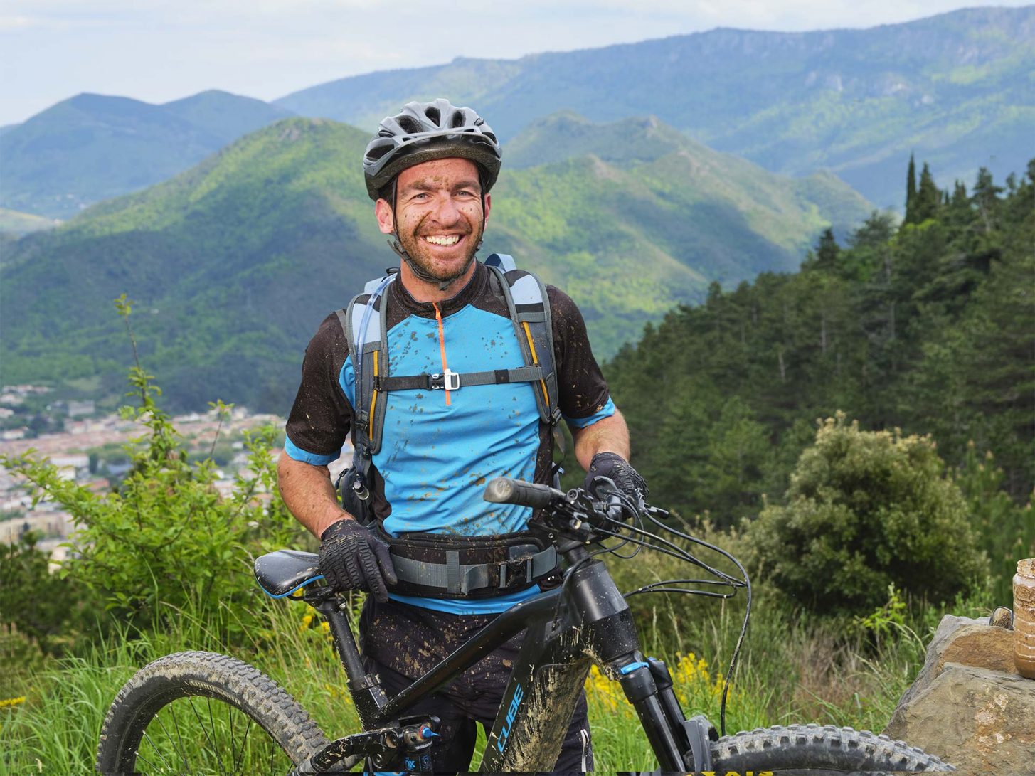 Descente en VTT dans l'Aude ©B Guerry - Studio Zen - ADT de l'Aude