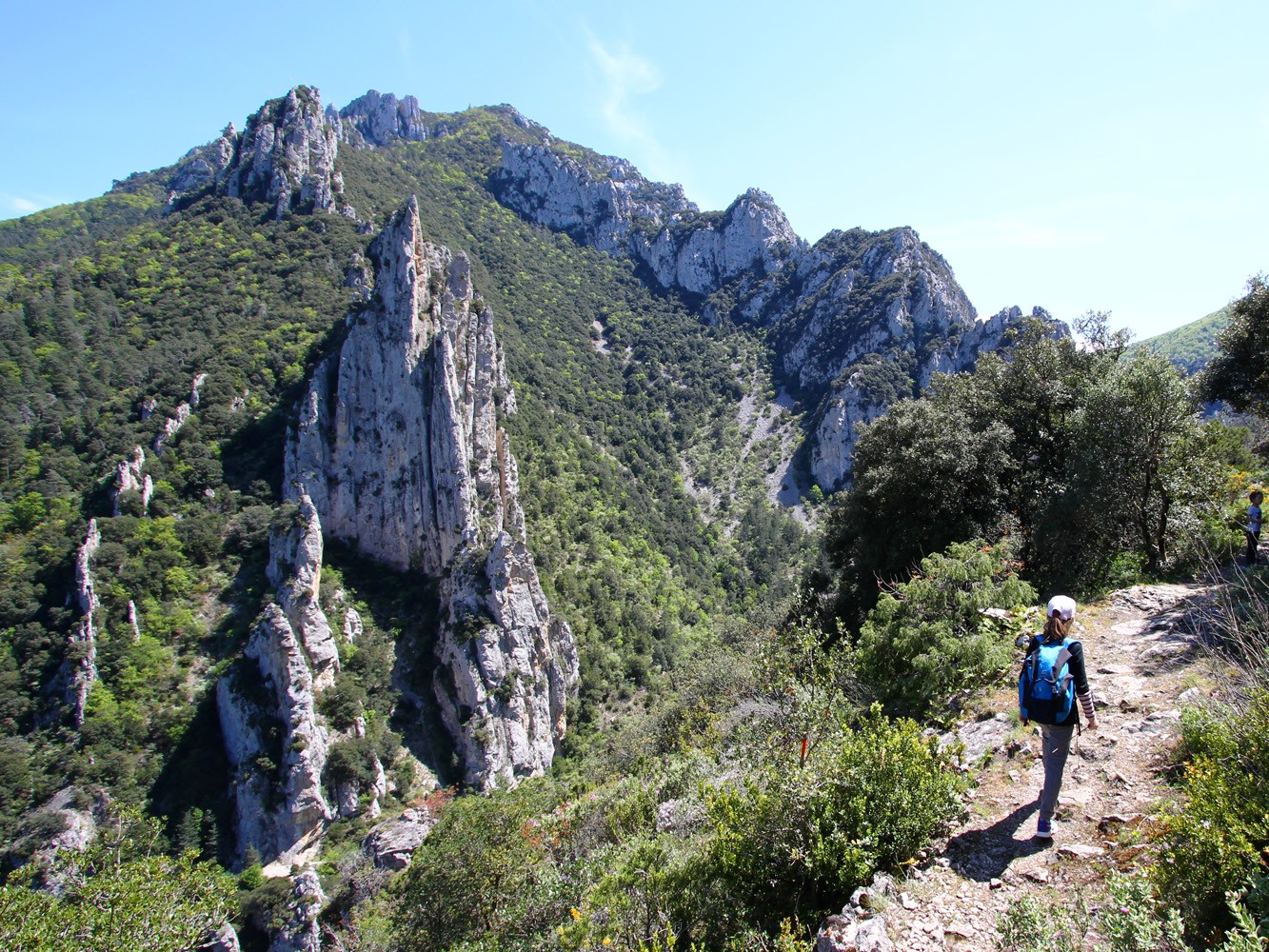 La randonnée du belvédère du diable, dans les gorges de la Pierre Lys© S. Dossin, OT Pyrénées audoises