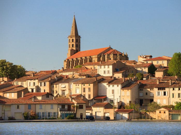 Le Grand bassin sur le canal du Midi à Castelnaudary © Vincent Photographie, ADT de l'Aude
