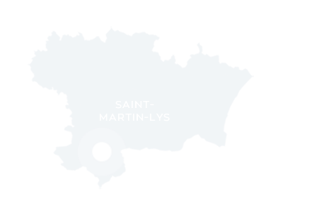 Carte de localisation de Saint-Martin-Lys