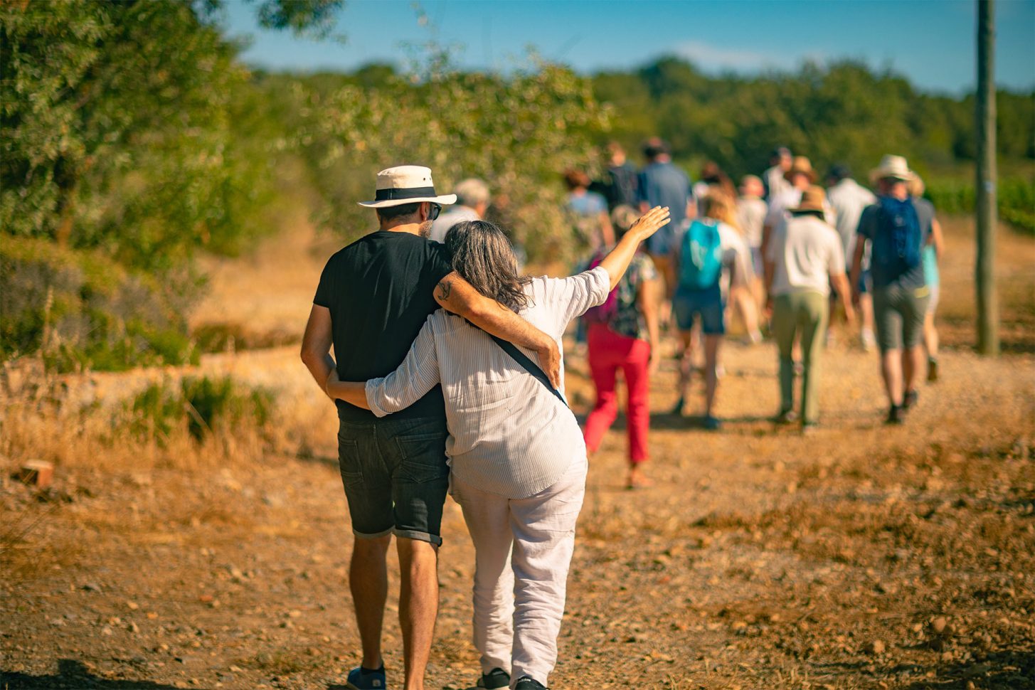 Découverte en couple d'un vignoble à Gruissan ©Vincent Photographie - ADT de l'Aude