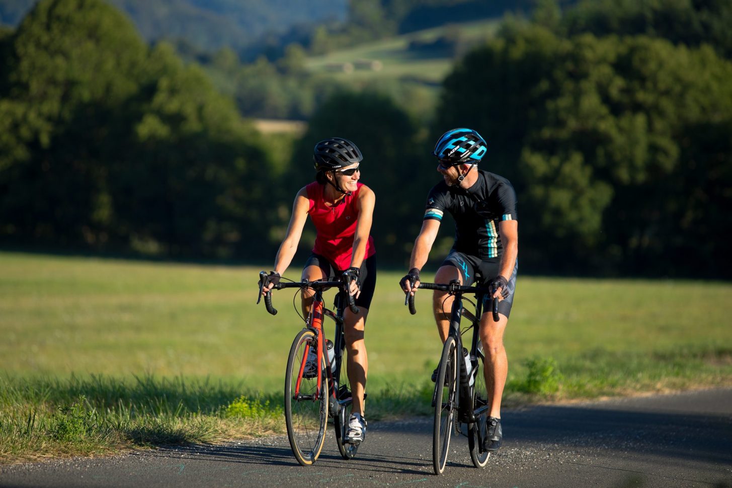 Randonnée vélo sur les routes du Limouxin ©Raphael Kann, OT Limouxin, Pyrénées audoises