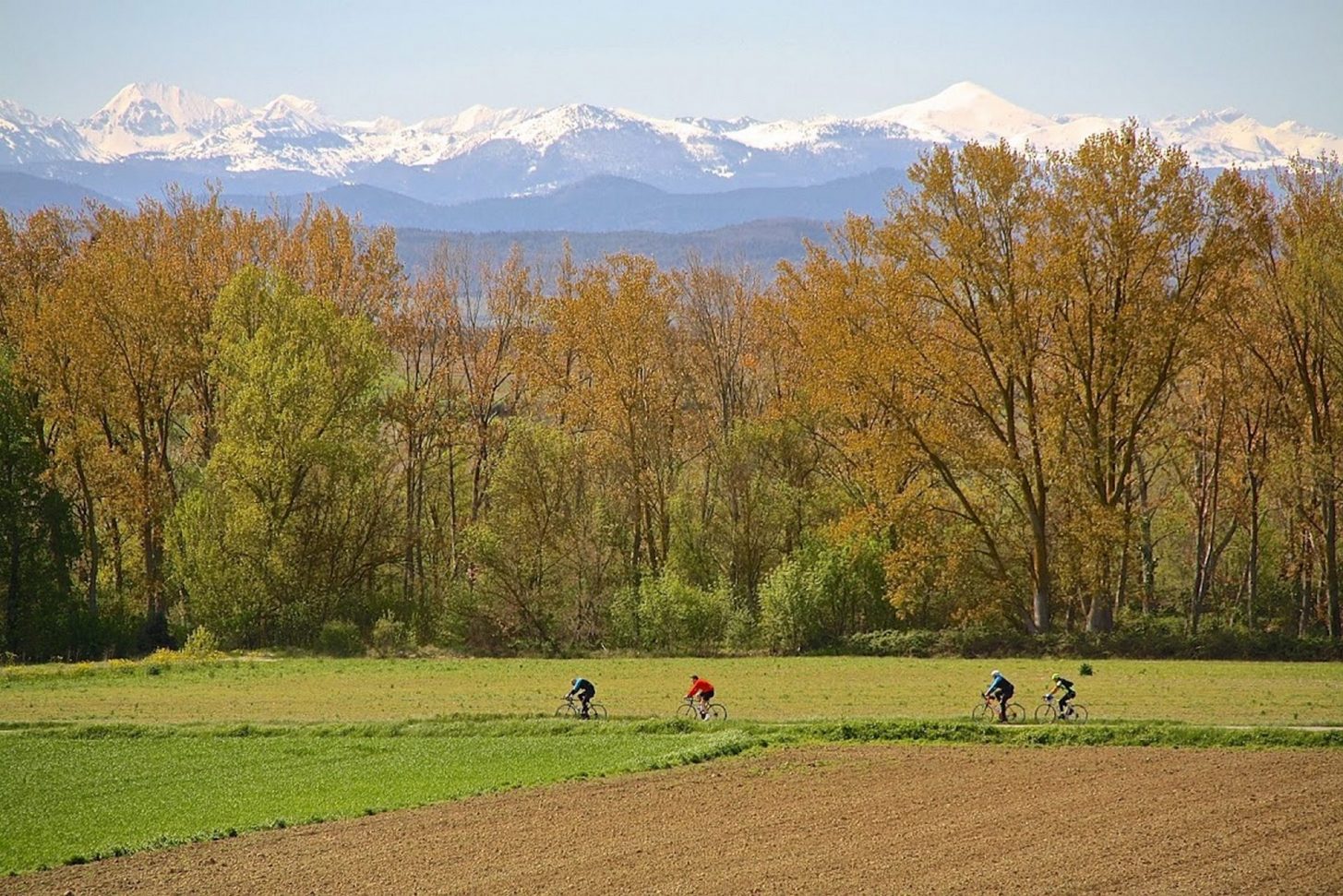 Randonnée vélo en Malepère ©Cyclo club de Limoux