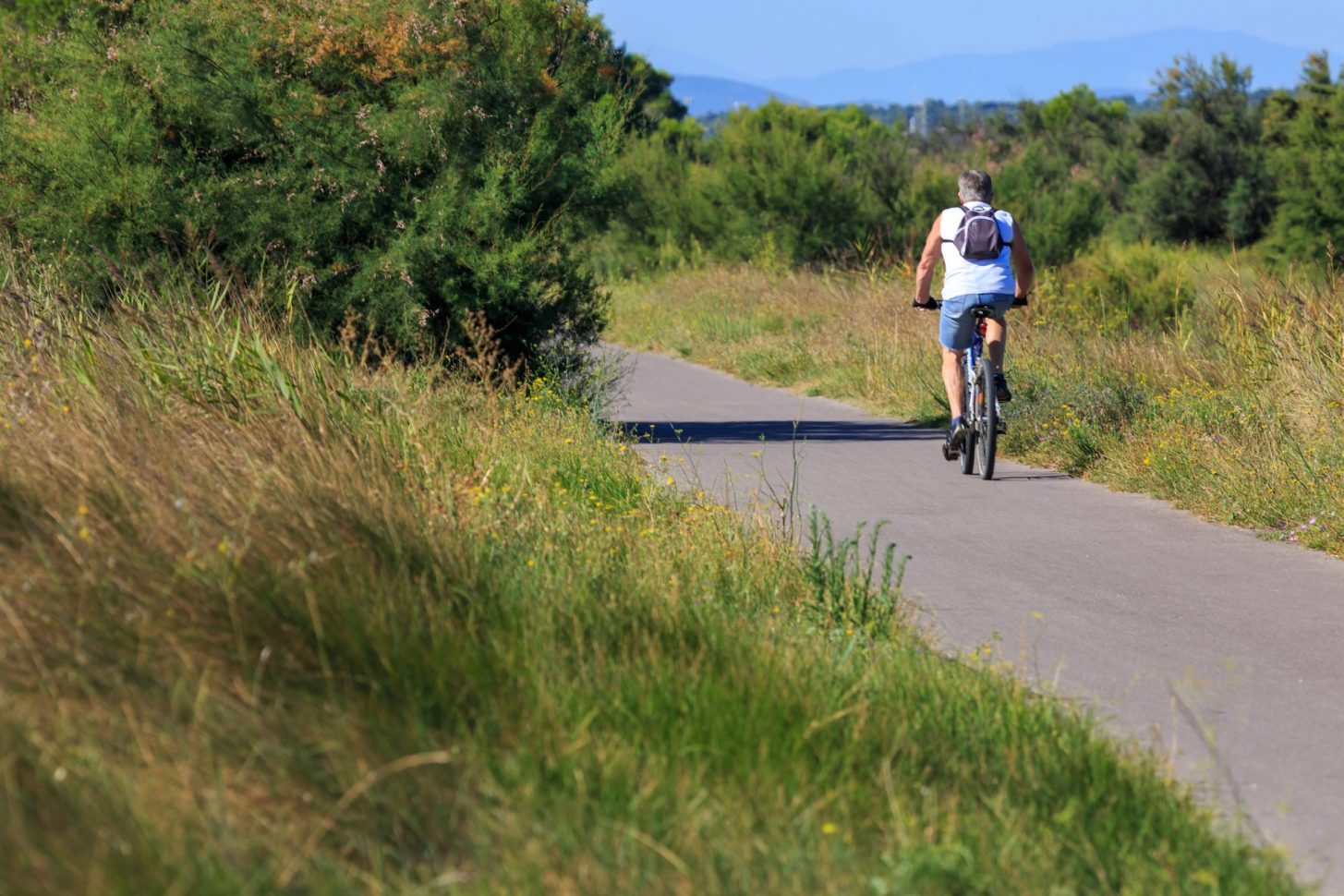 Balade à vélo ©C. Baudot, Grand Narbonne Tourisme