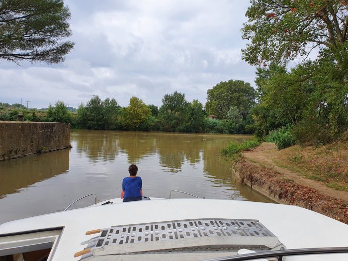 Sur la rivière Aude, entre canal de Jonction et Robine © Canal Friend, ADT de l'Aude