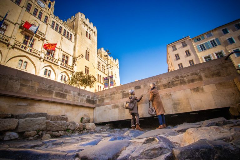 Sur les traces de la Via Domitia à Narbonne ©Céline Deschamps-ADT de l'Aude