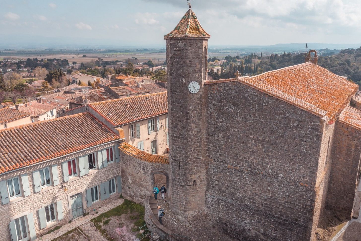 Alairac, l'église sur le Saint Jacques de Compostelle ©Vincent Photographie - ADT de l'Aude