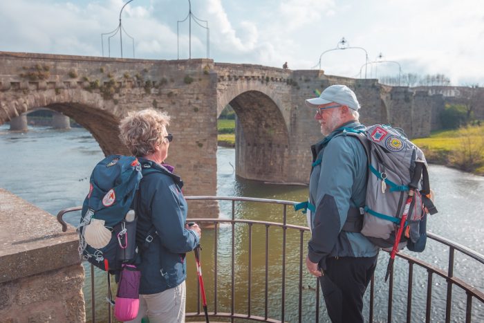 Carcassonne, le Pont vieux sur le Saint Jacques de Compostelle ©Vincent Photographie - ADT de l'Aude