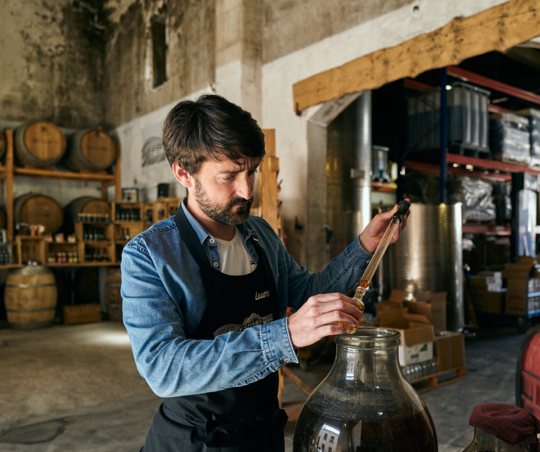 Laurent Faure, Vinaigrerie la Granhota à Coursan