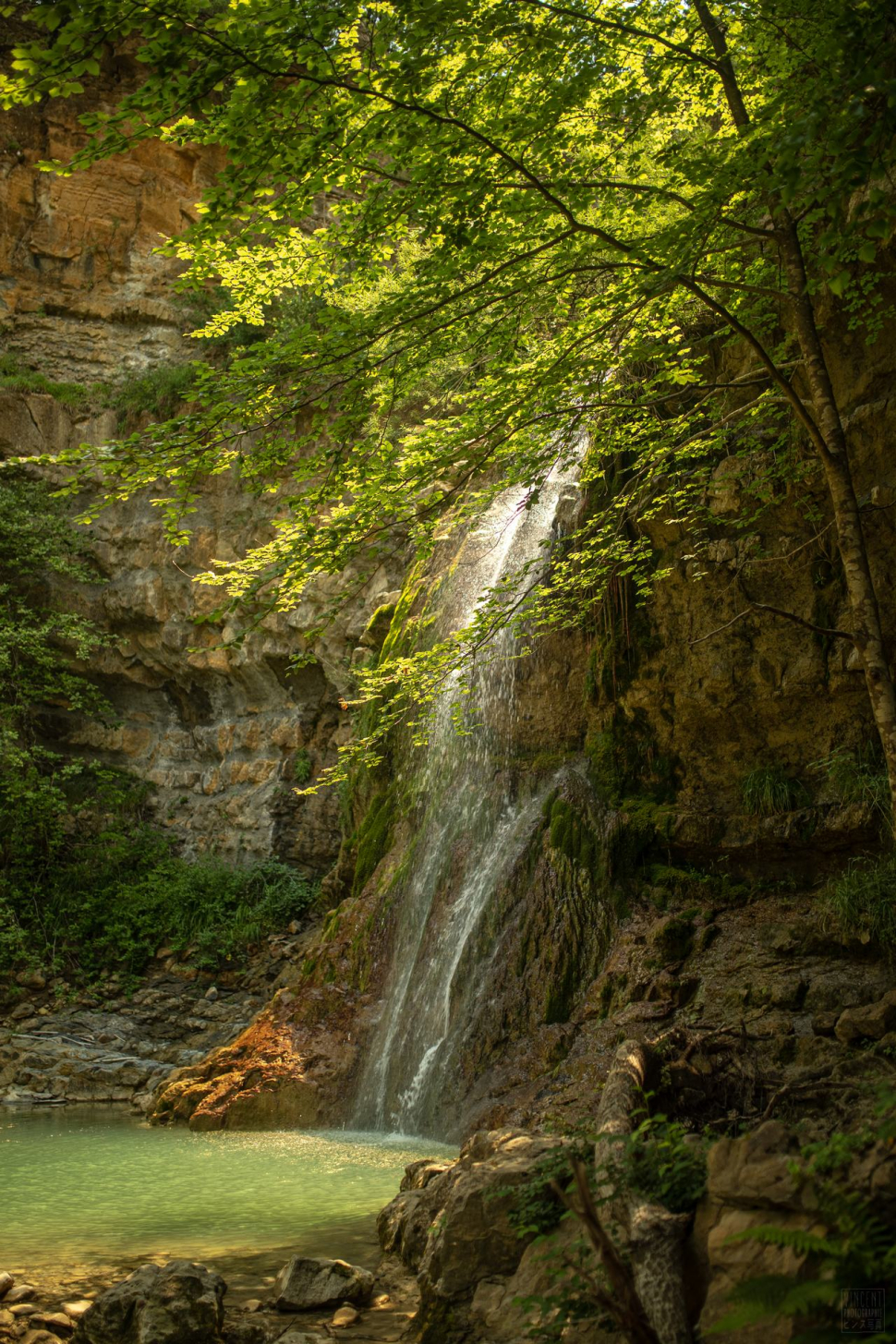 la cascade des Mathieux à Bugarach © Vincent photographie