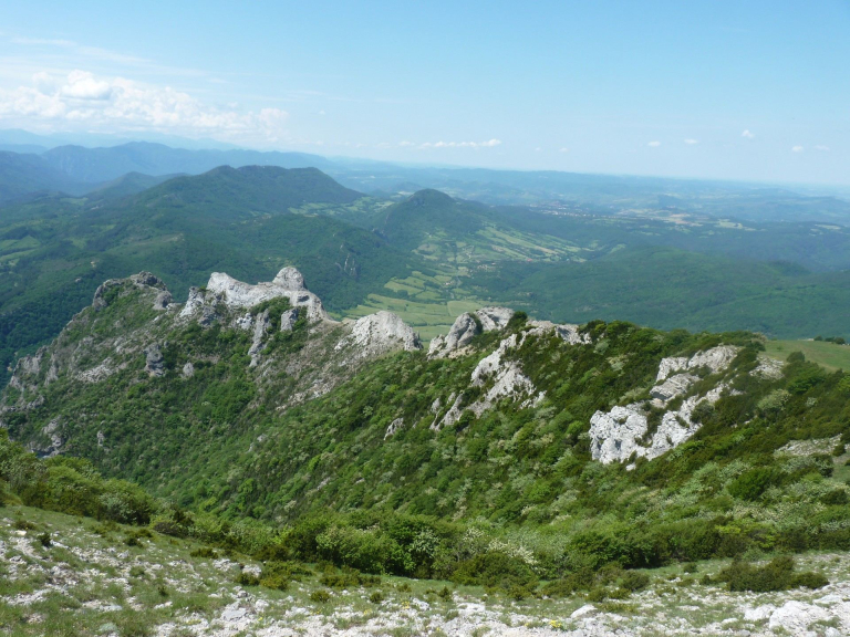 crête du Pech de Bugarach© A. Belondrade, ADT Aude