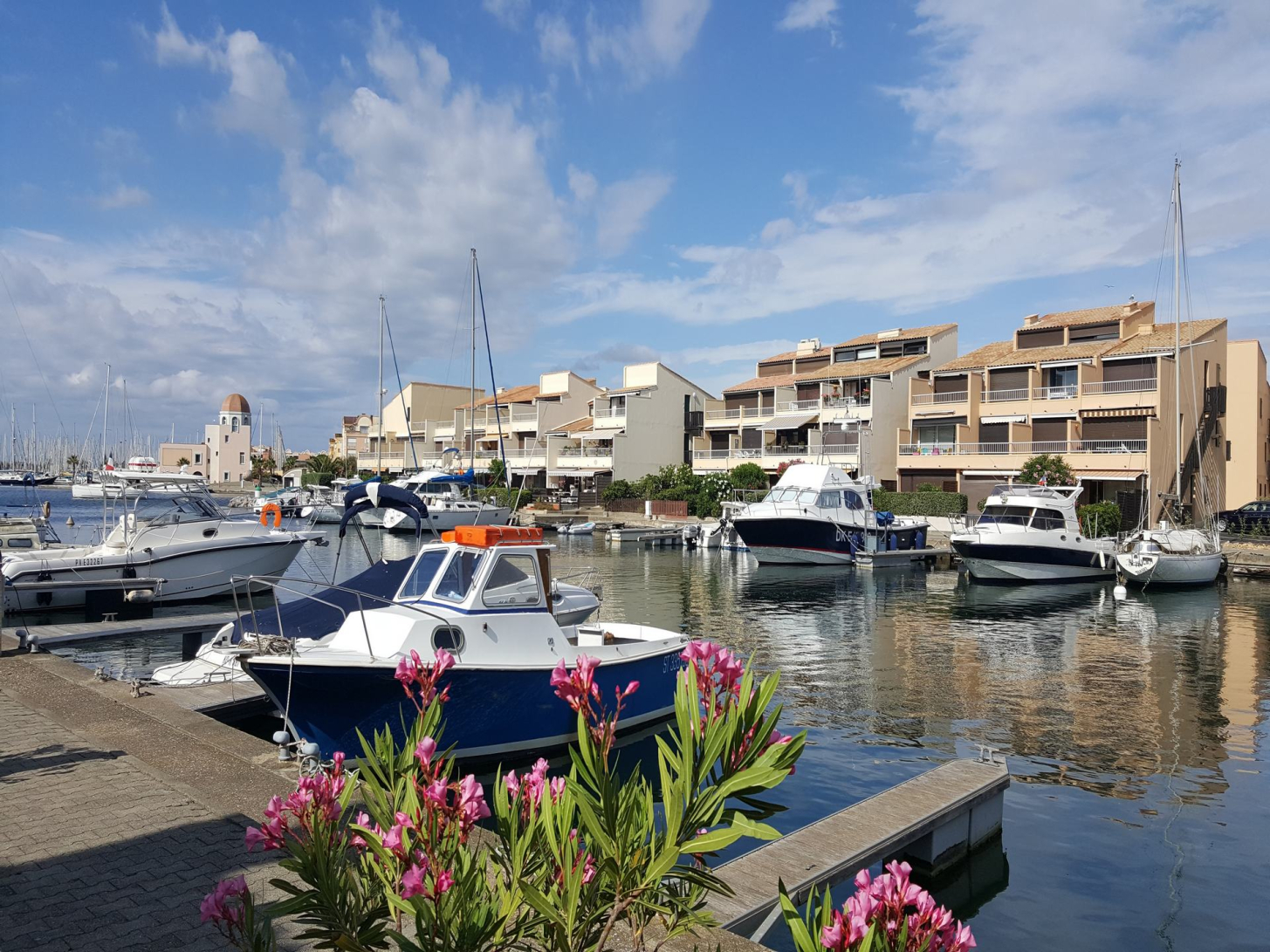 le port de Gruissan, bateaux, S. Alibeu, ADT de l'Aude