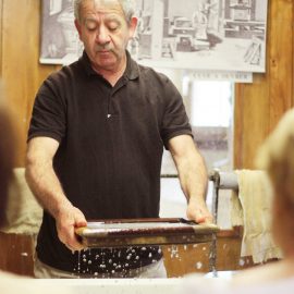 Visite du Moulin à Papier de Brousses et Villaret ©Clida