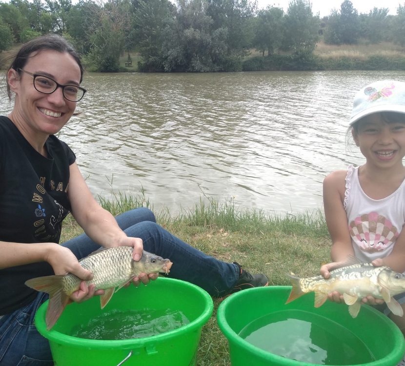 Pêche en famille au lac de Fontorbe © Scarnafishing-Fédération de Pêche de l'Aude