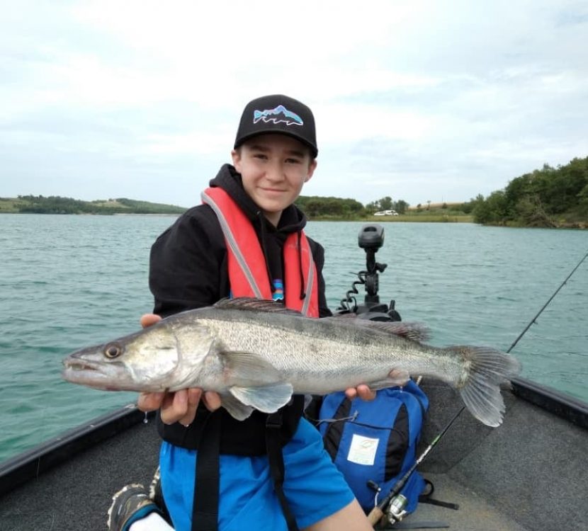 Pêche au lac de Belflou © Fédération de Pêche de l'Aude